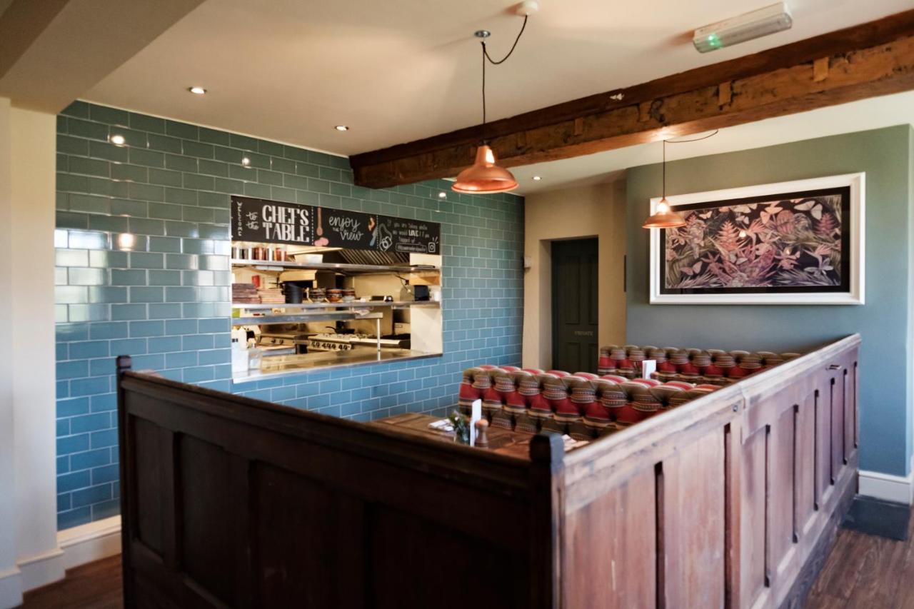 The Bower Inn 브리지워터 외부 사진 Interior of the restaurant